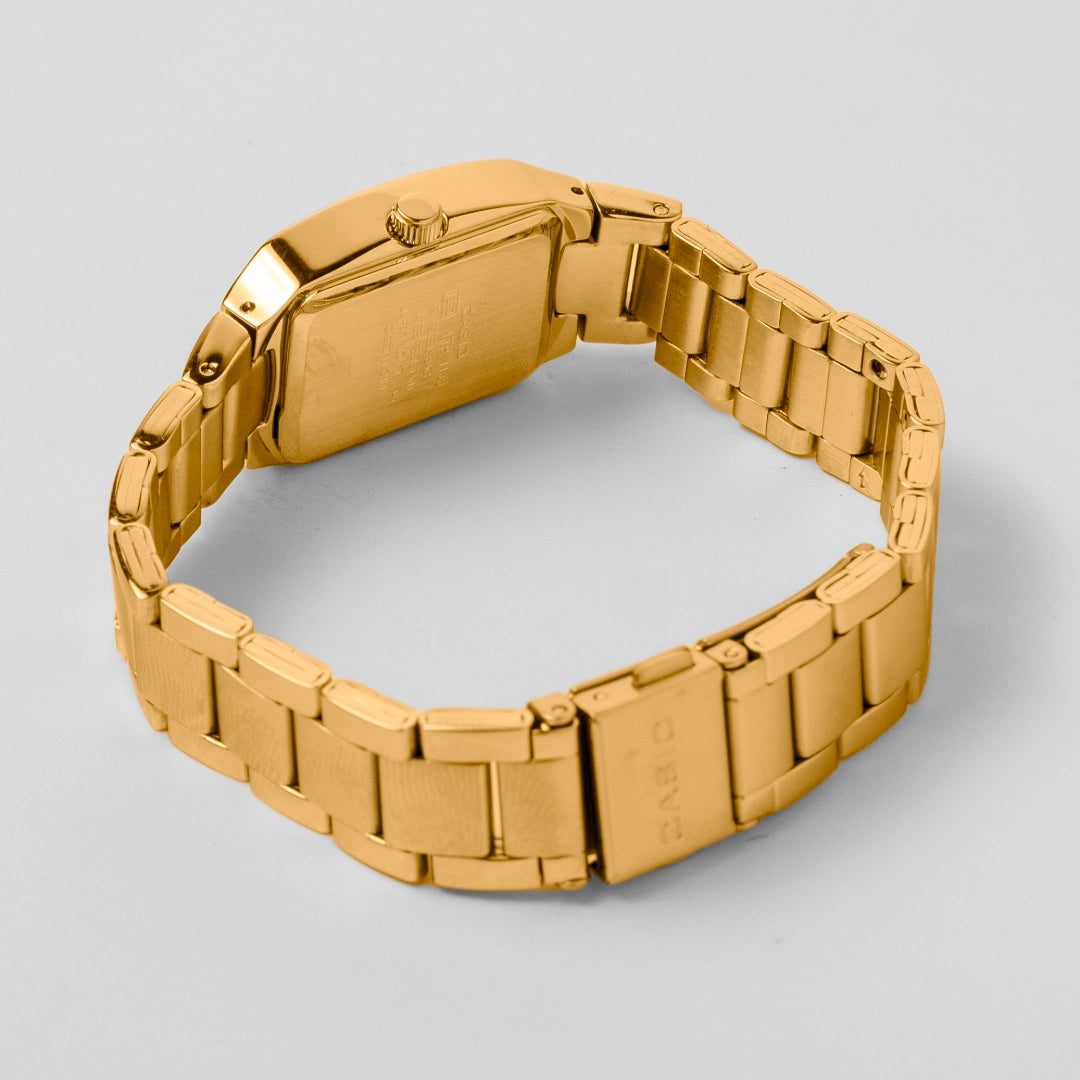 Casio Ladies Gold Stainless Steel Watch LTP-1165N-9CRDF – Elegant Enticer Series
