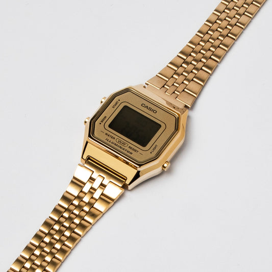 Casio Unisex Retro Gold Digital Watch LA-680WGA-9D – Best Seller Vintage Style