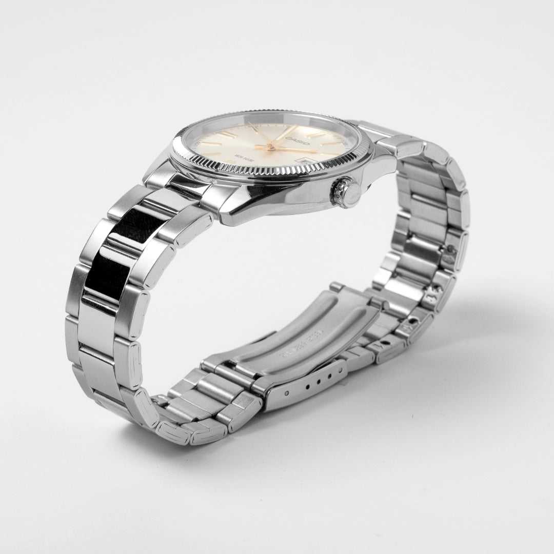 Casio Men’s Stainless Steel Watch MTP-1302D-7A2 – Refined Everyday Elegance