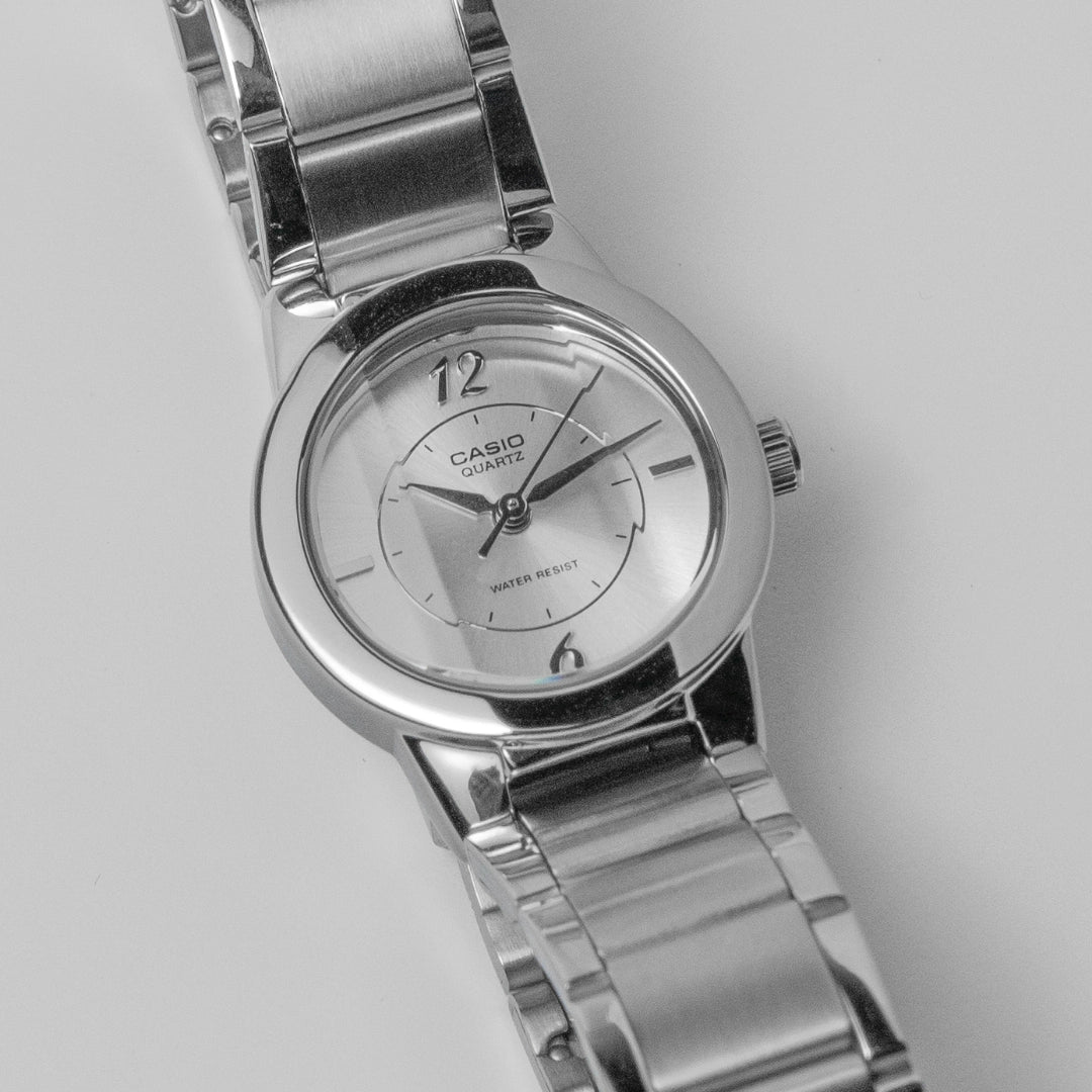 Casio Ladies Stainless Steel Watch LTP-1230D-7C – Elegant Everyday Style