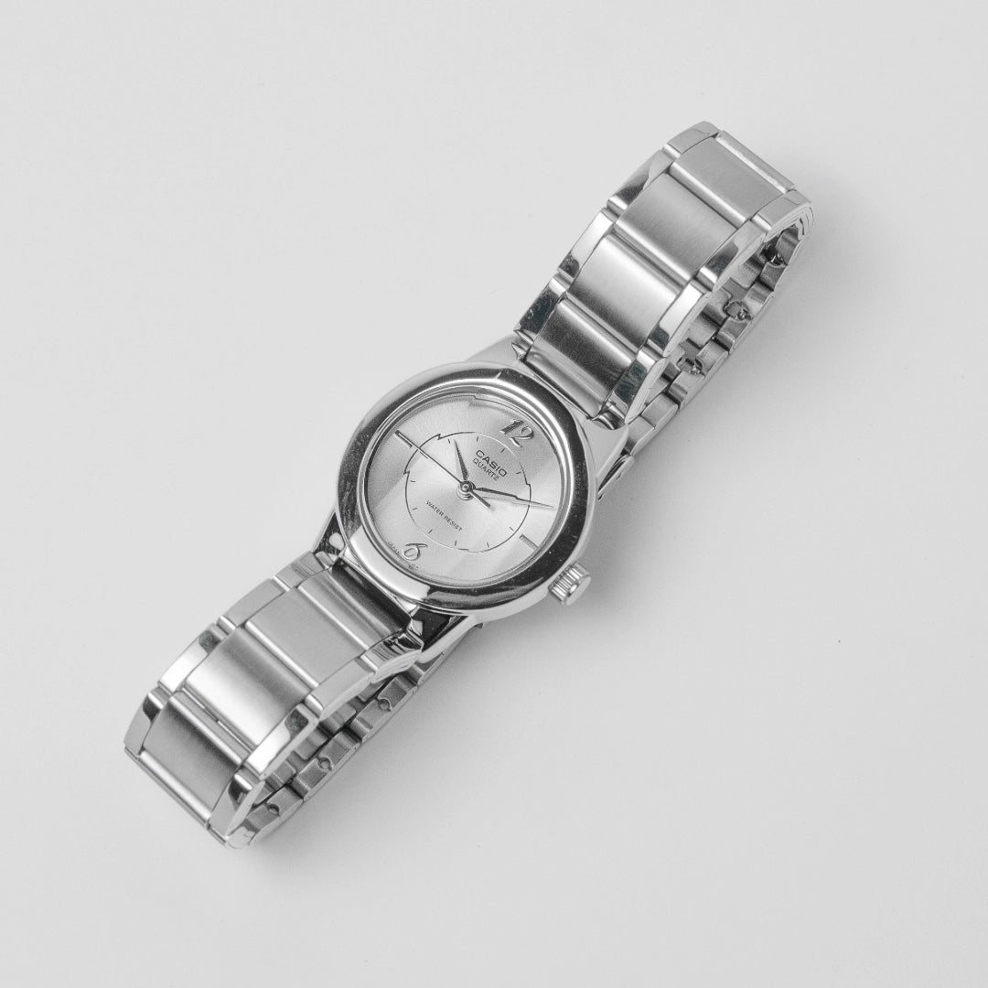 Casio Ladies Stainless Steel Watch LTP-1230D-7C – Elegant Everyday Style