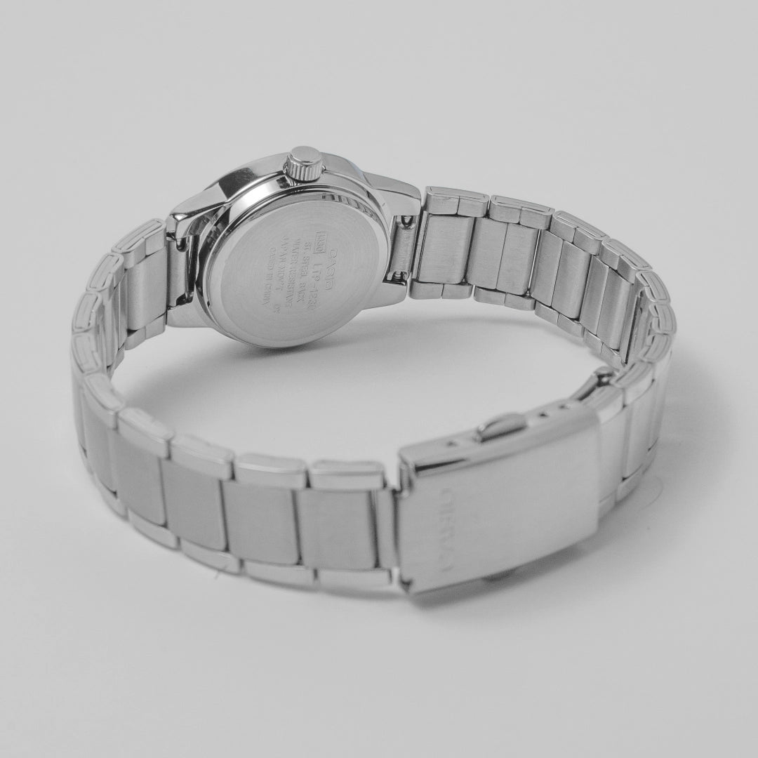 Casio Ladies Stainless Steel Watch LTP-1230D-7C – Elegant Everyday Style